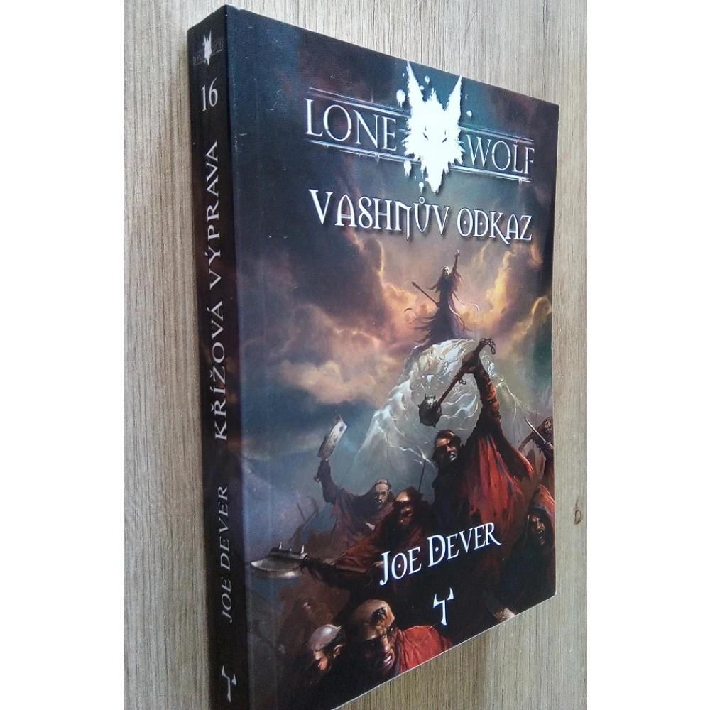 Lone Wolf: Vashnův odkaz – chyba na obale