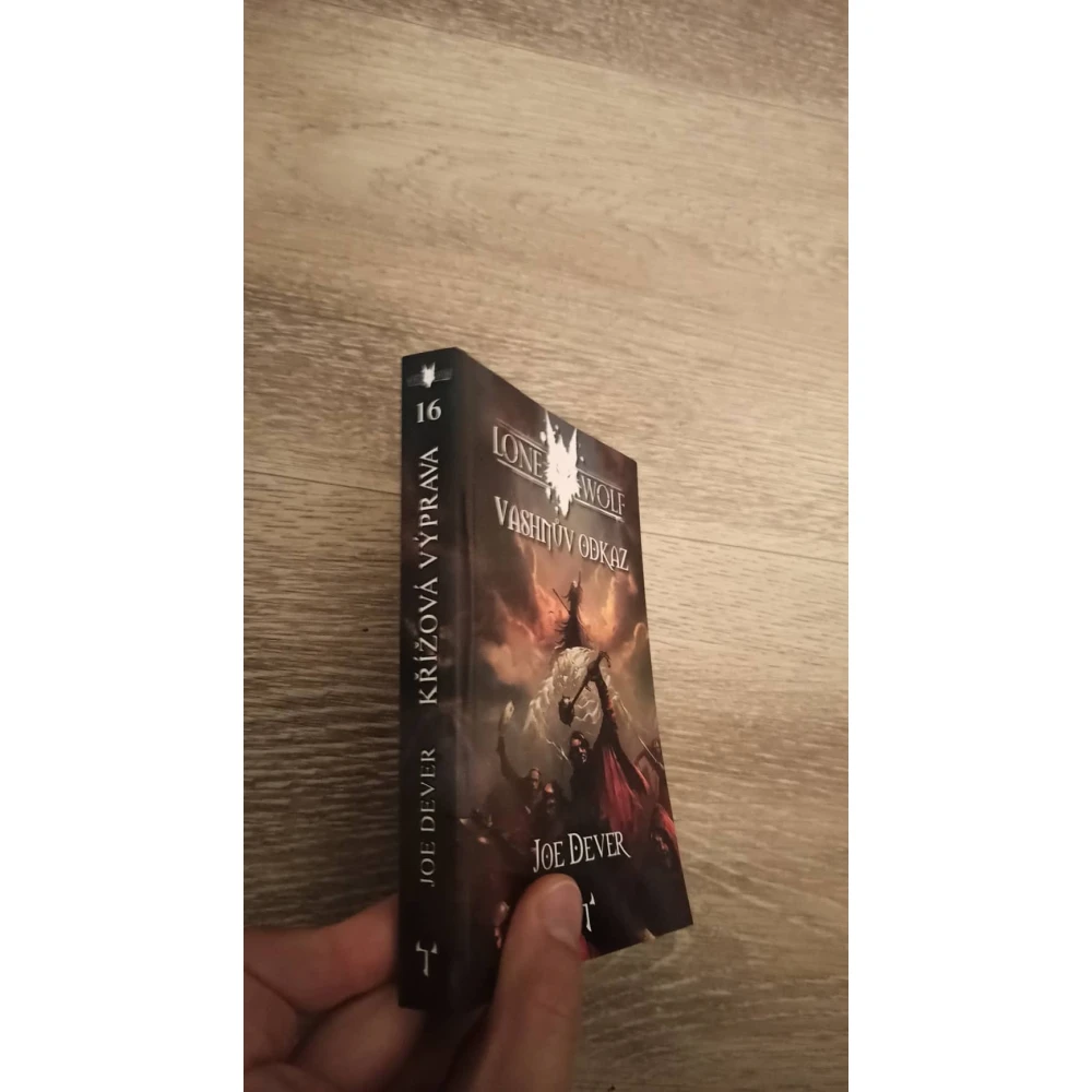 Lone Wolf: Vashnův odkaz – chyba na obale