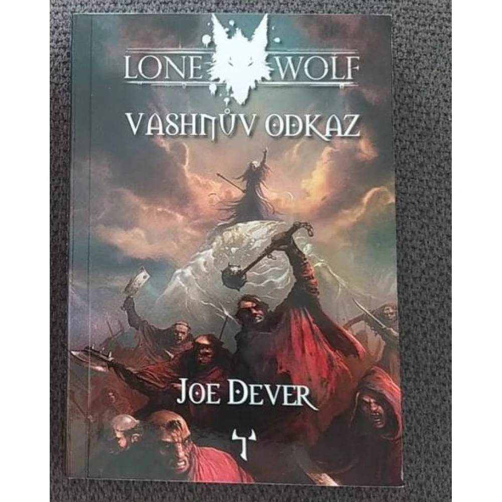 Lone Wolf: Vashnův odkaz – chyba na obale