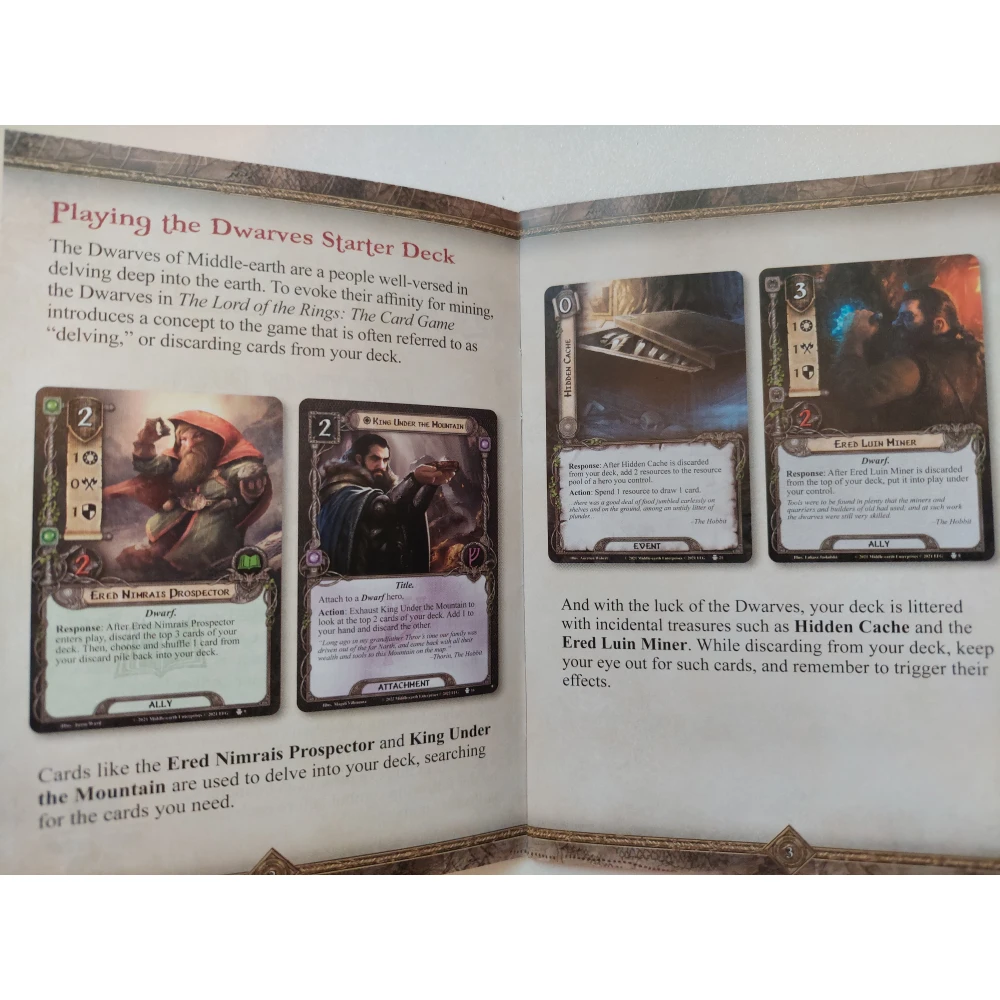 Lord of the Rings LCG: Dwarves of Durin Starter Deck
