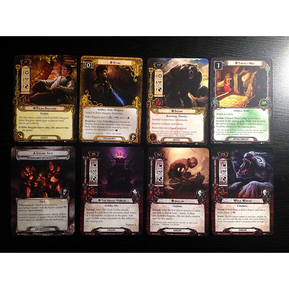 Lord of the Rings LCG: The Hobbit: Over Hill and Under Hill