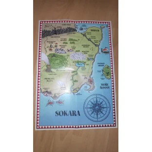 Mapa Bájné země: Válkou zmítané království
