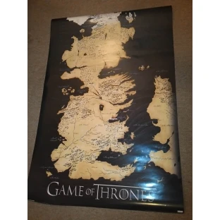 Mapa Game of Thrones - Hra o trůny