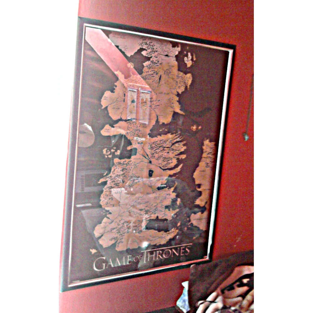 Mapa Game of Thrones - Hra o trůny