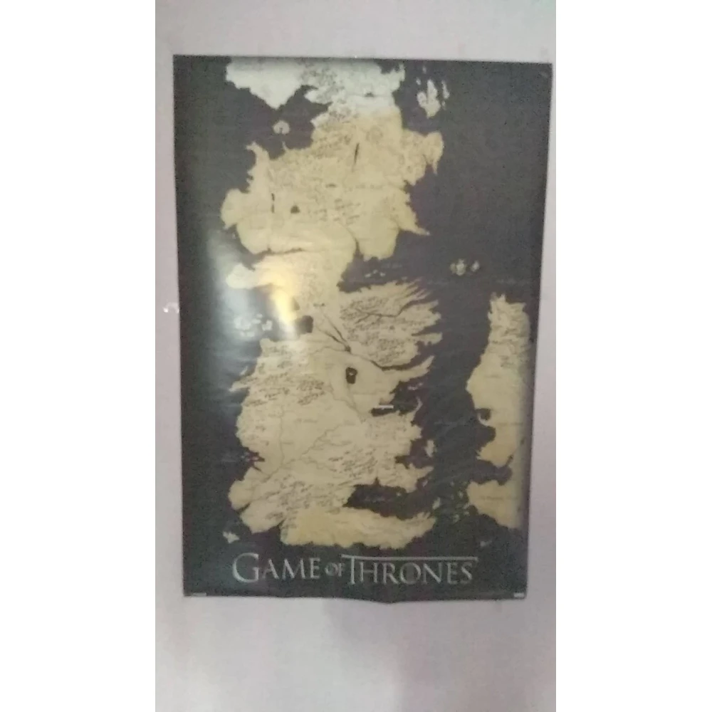 Mapa Game of Thrones - Hra o trůny