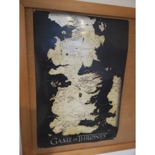 Mapa Game of Thrones - Hra o trůny