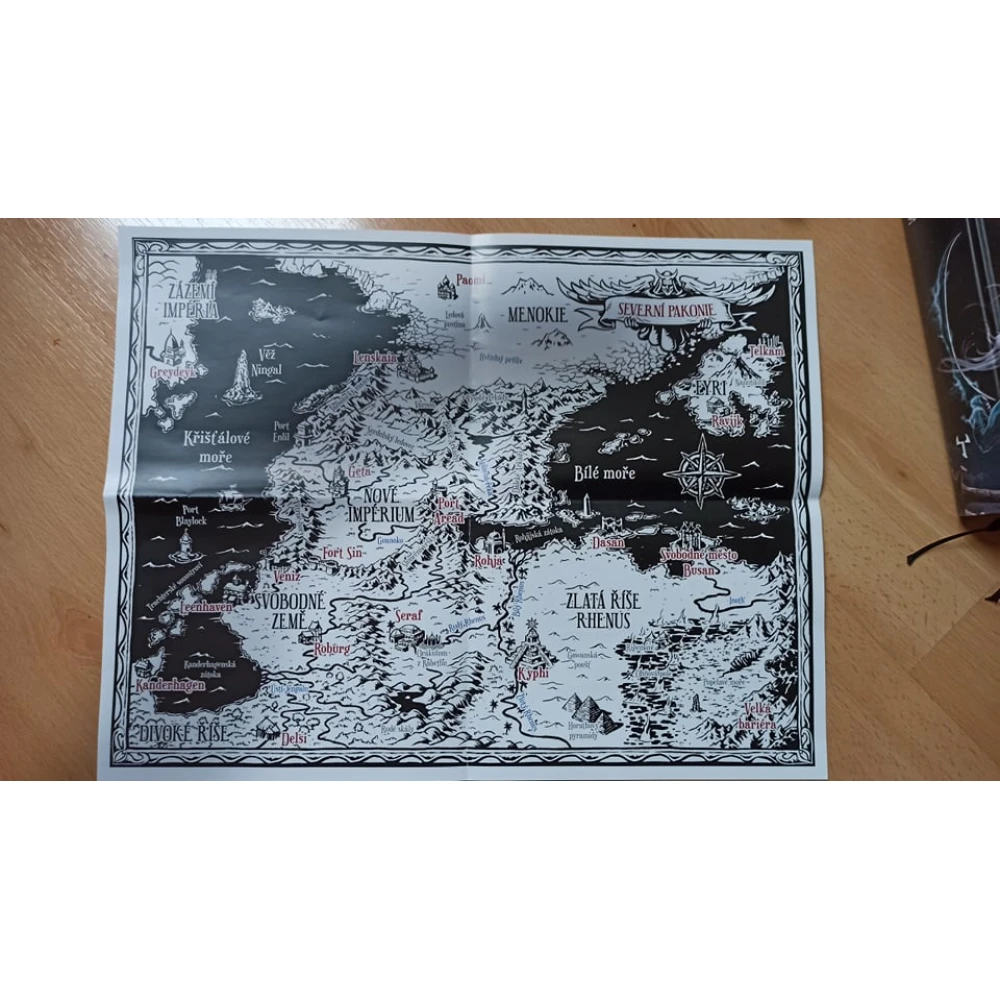 Karte von Nord-Pakonien