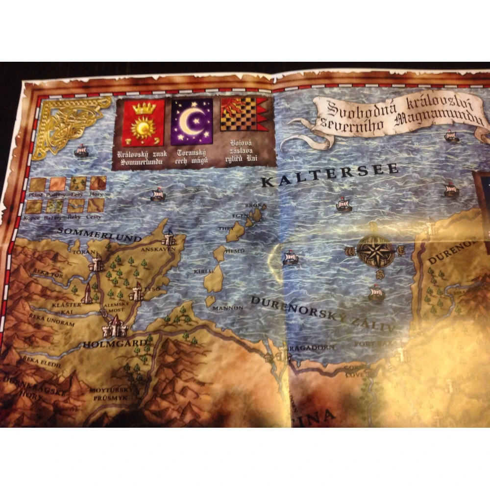 Map of Northern Magnamund - Free Kingdoms