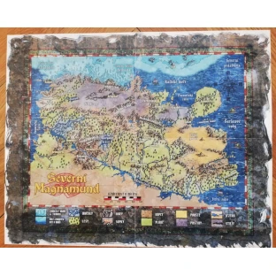 Map of Northern Magnamund - Free Kingdoms