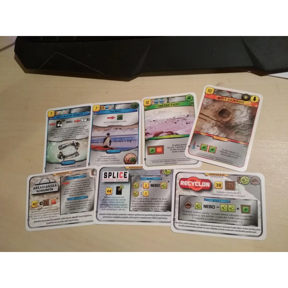 Mars: Promo set 7 karet