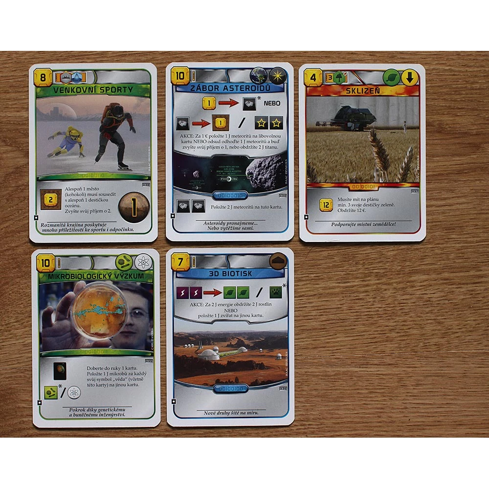 Mars: Teraformace - 5 promo karet