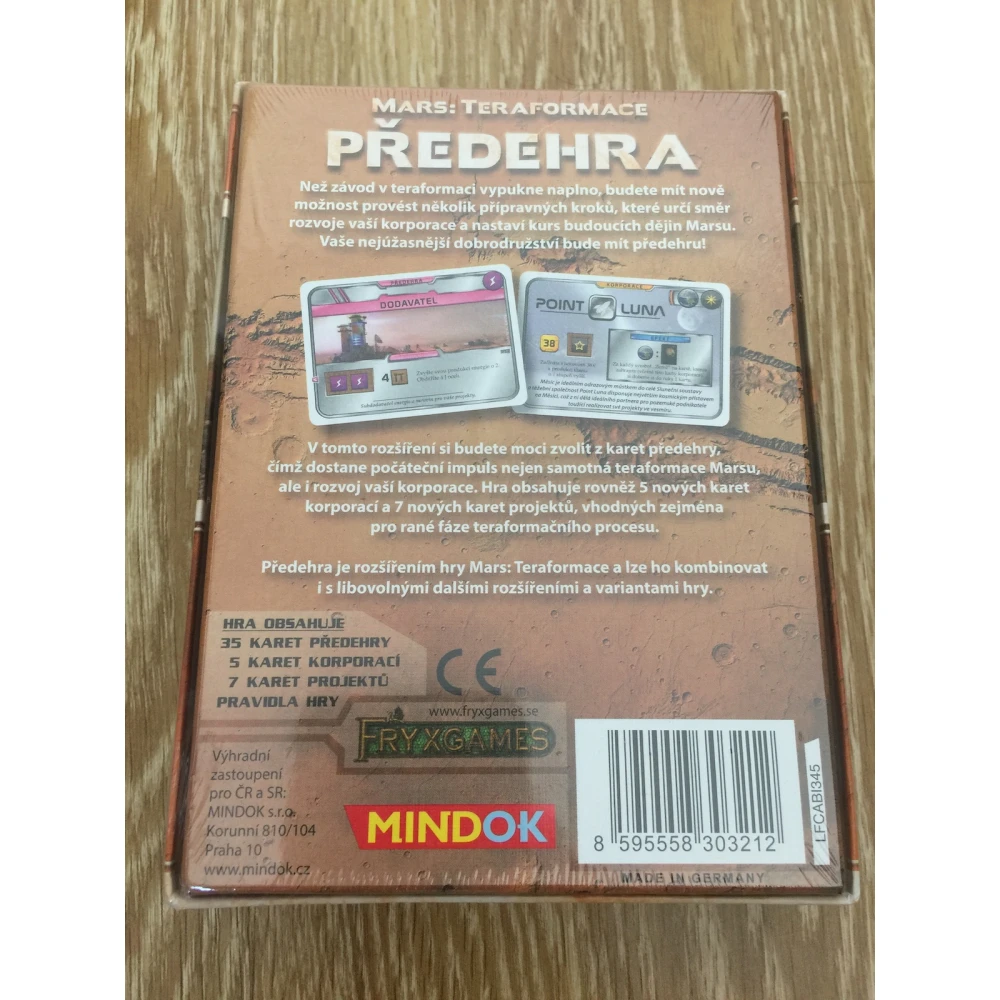 Mars: Teraformace - Předehra