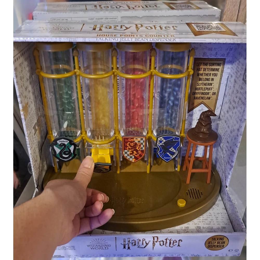 Hovoriaci dávkovač na Bertíkove fazuľky Harry Potter