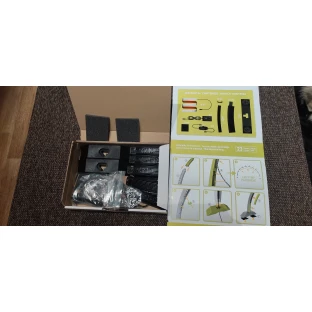 Modelárska LED lampa - čierna