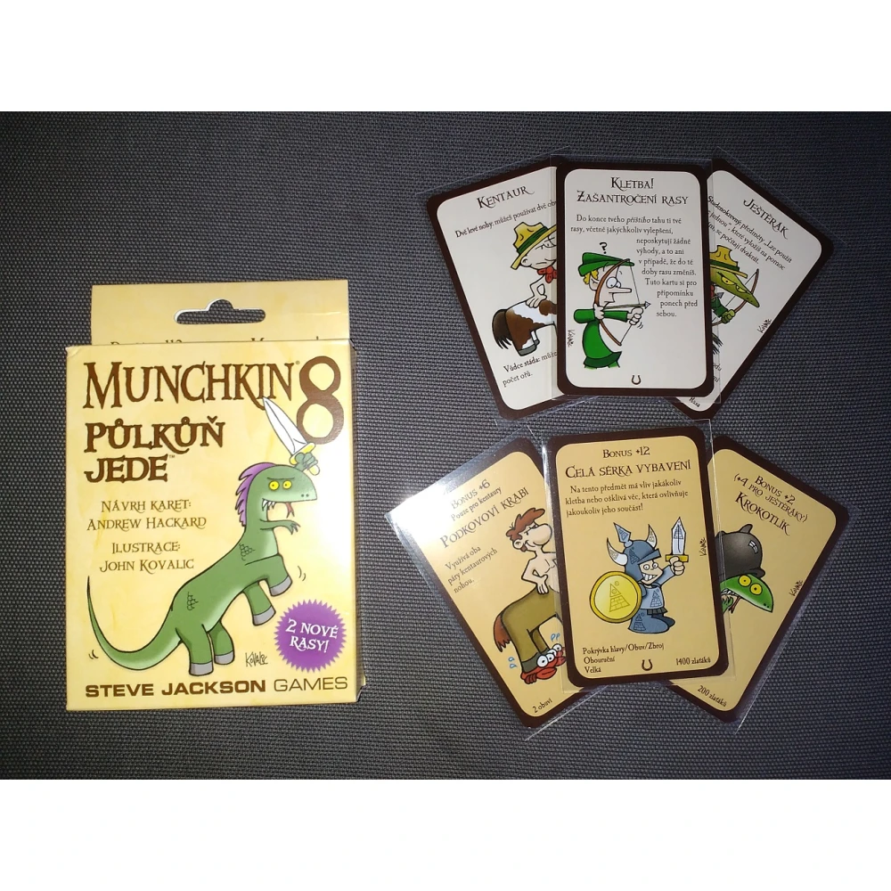 Munchkin 8: Půlkůň jede