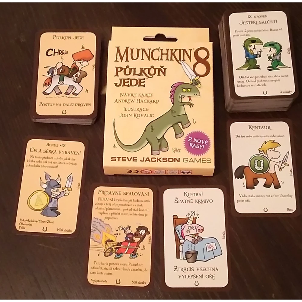Munchkin 8: Půlkůň jede