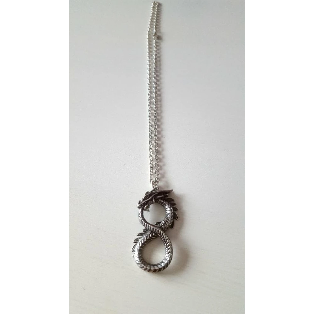 Infinity Dragon Necklace