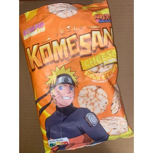Naruto Shippuden - Ryžové chipsy Naruto, syrové