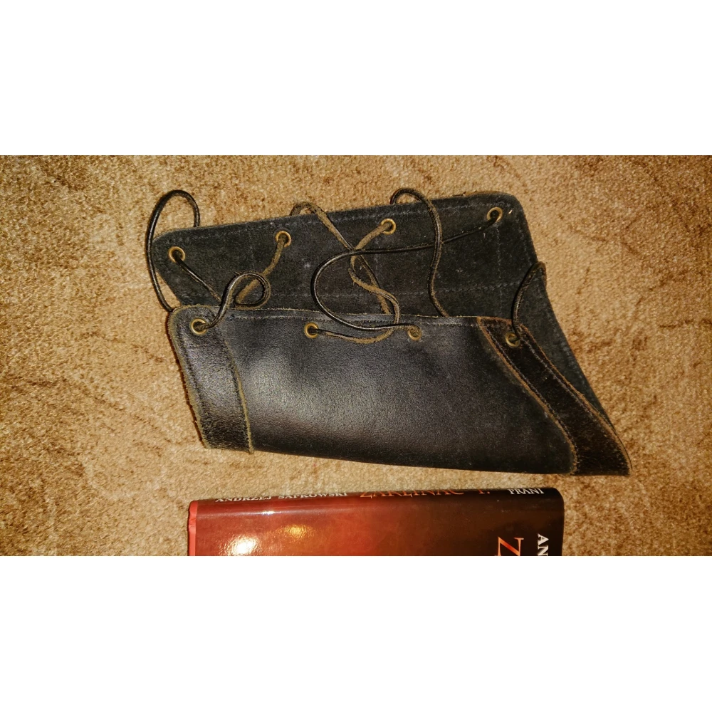 Quilted Leather Bracers