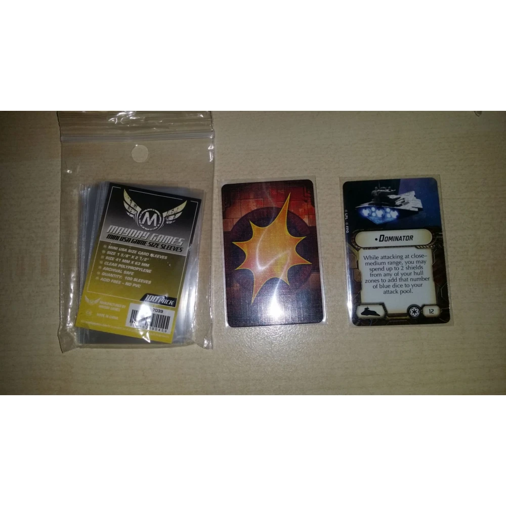 Card Sleeves 41 x 63 mm (Mayday)