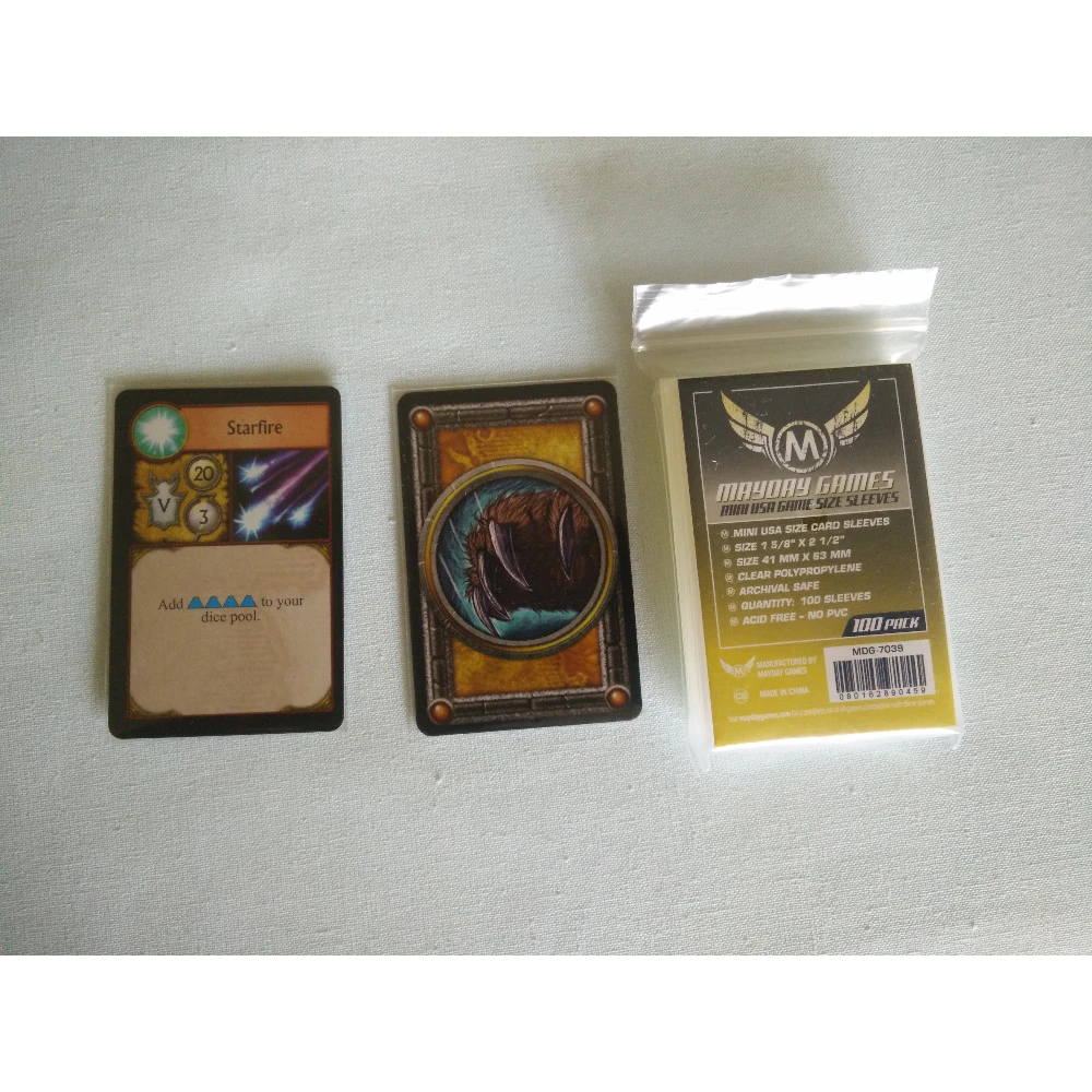 Card Sleeves 41 x 63 mm (Mayday)