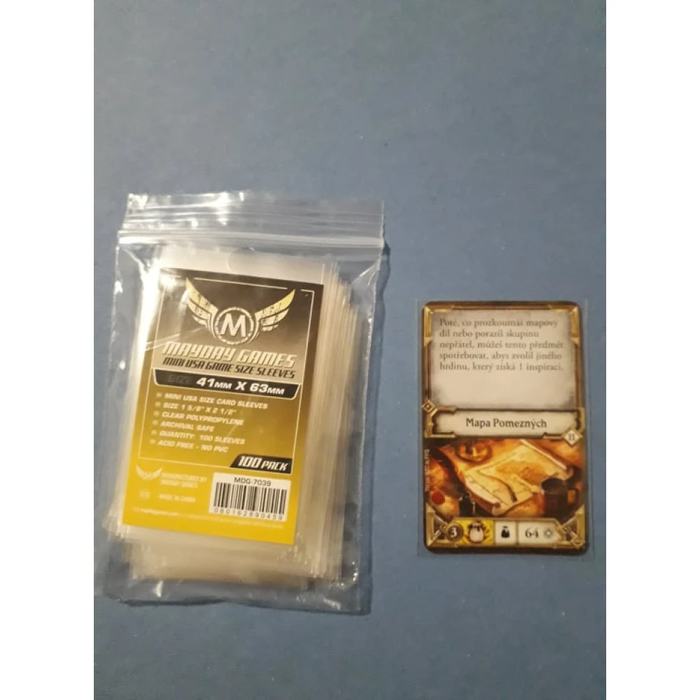 Card Sleeves 41 x 63 mm (Mayday)