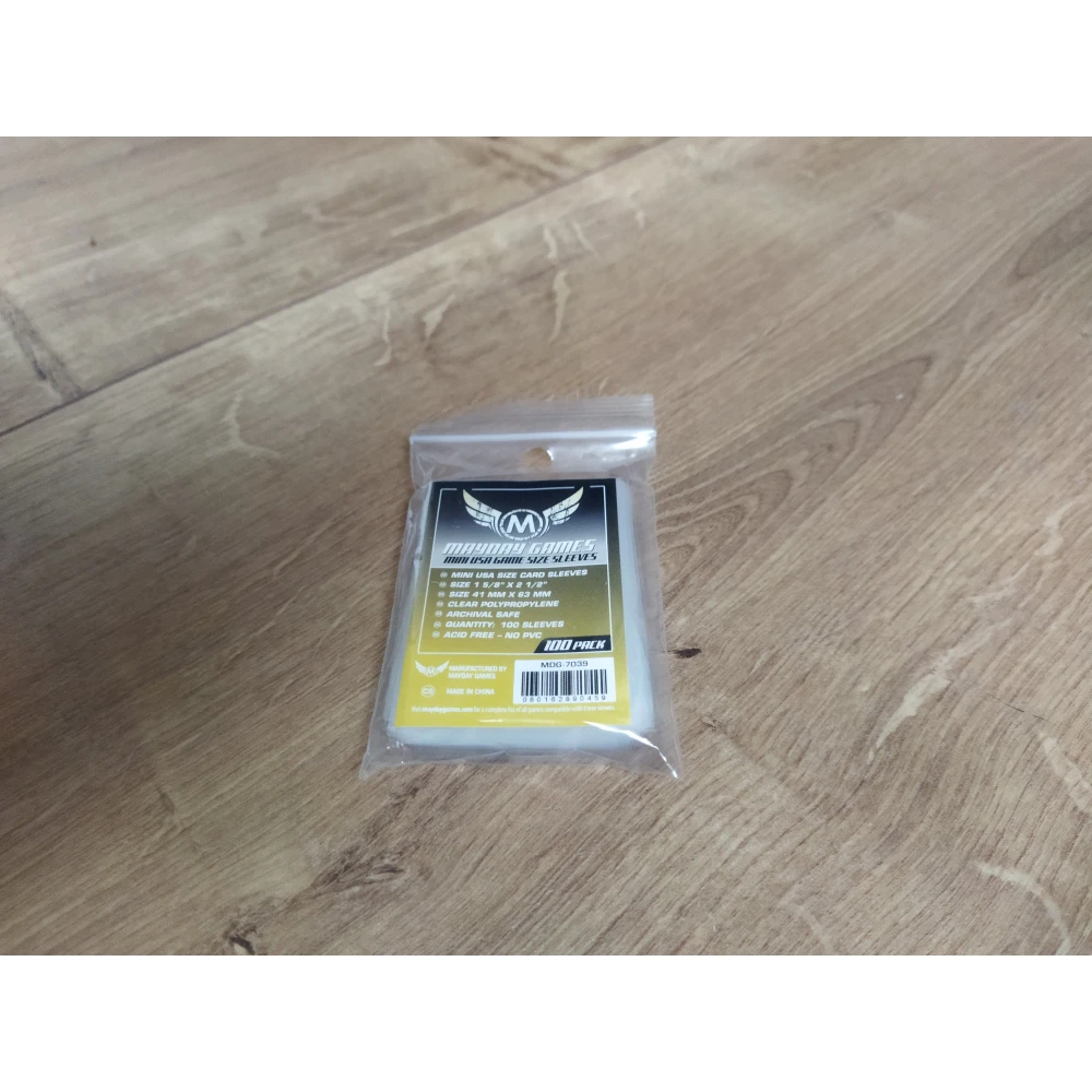 Card Sleeves 41 x 63 mm (Mayday)