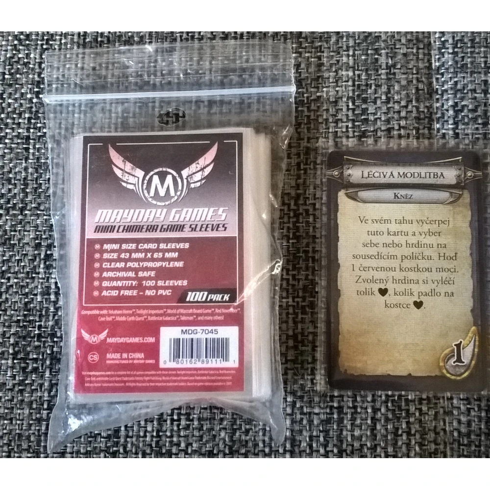 Card Sleeves 43 x 65 mm (Mayday)