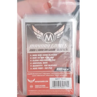 Card Sleeves 43 x 65 mm (Mayday)