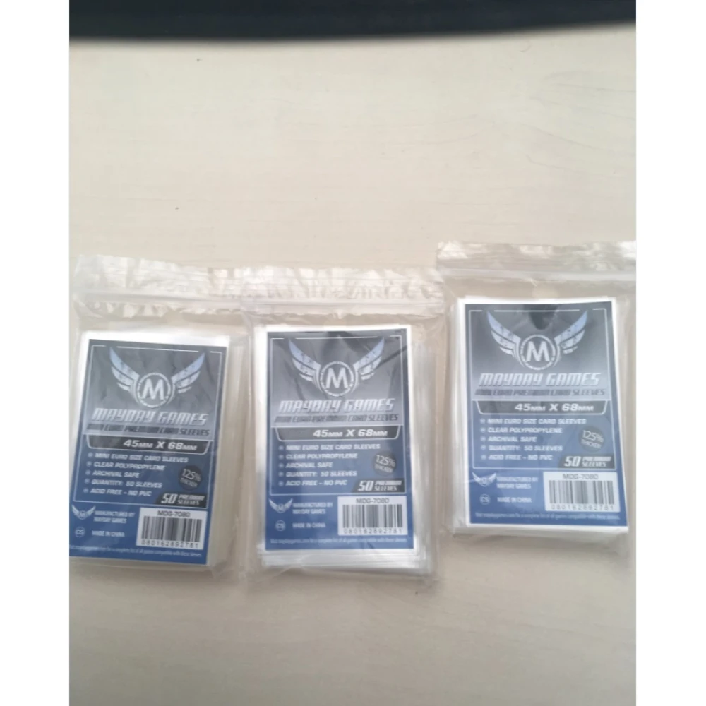 Card Sleeves 45 x 68 mm (Mayday Premium Card)