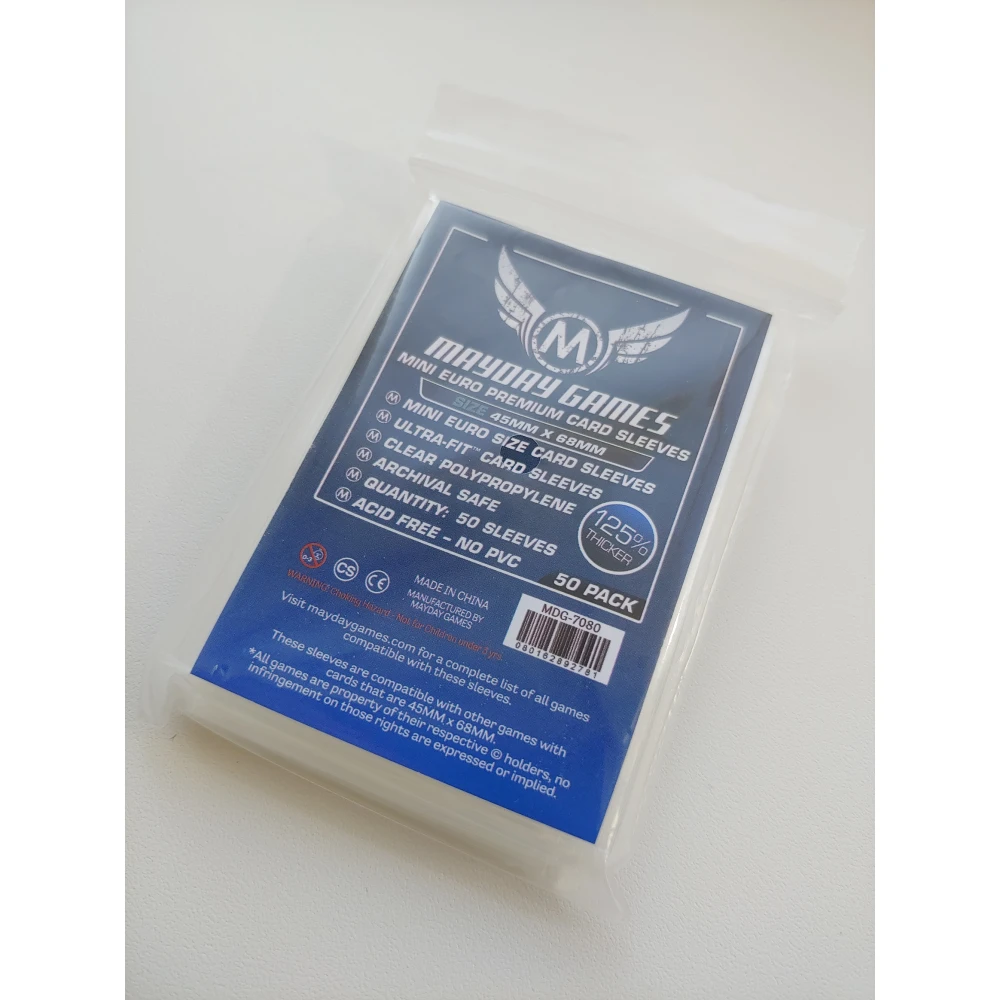 Card Sleeves 45 x 68 mm (Mayday Premium Card)