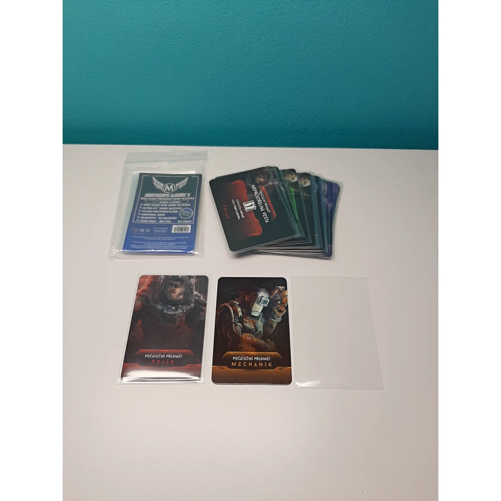 Card Sleeves 45 x 68 mm (Mayday Premium Card)