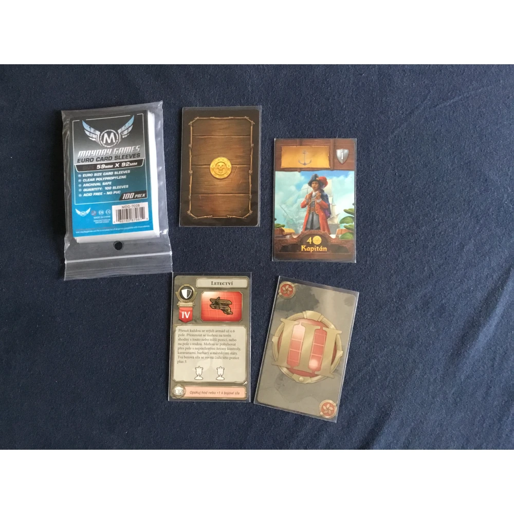 Card Sleeves 59 x 92 mm (Mayday)