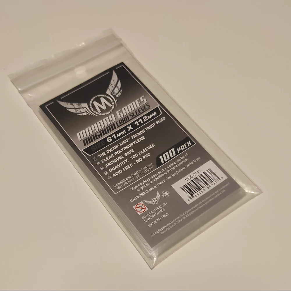 Obaly na karty 61 x 112 mm (Mayday)