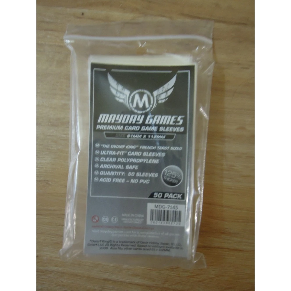 Obaly na karty 61 x 112 mm (Mayday Premium)