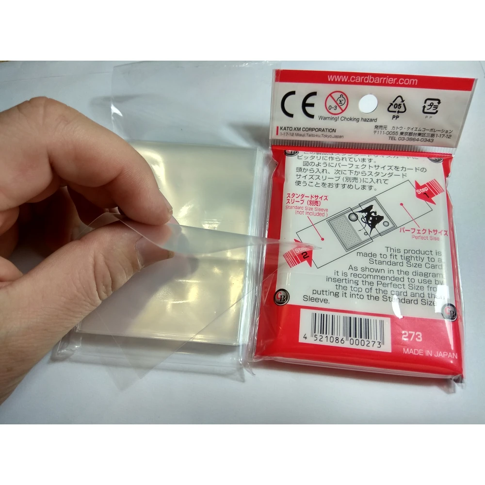 Obaly na karty 64 x 89 mm Perfect Size (KMC)