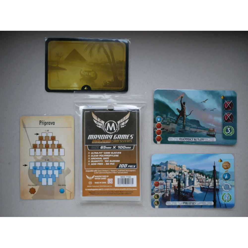 Card Sleeves 65 x 100 mm (Mayday)