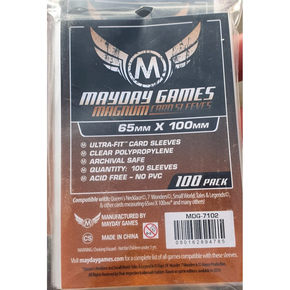 Card Sleeves 65 x 100 mm (Mayday)