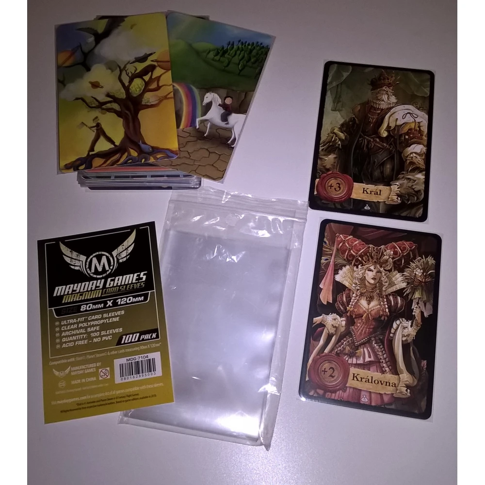 Card Sleeves 80 x 120 mm for Dixit (Mayday)