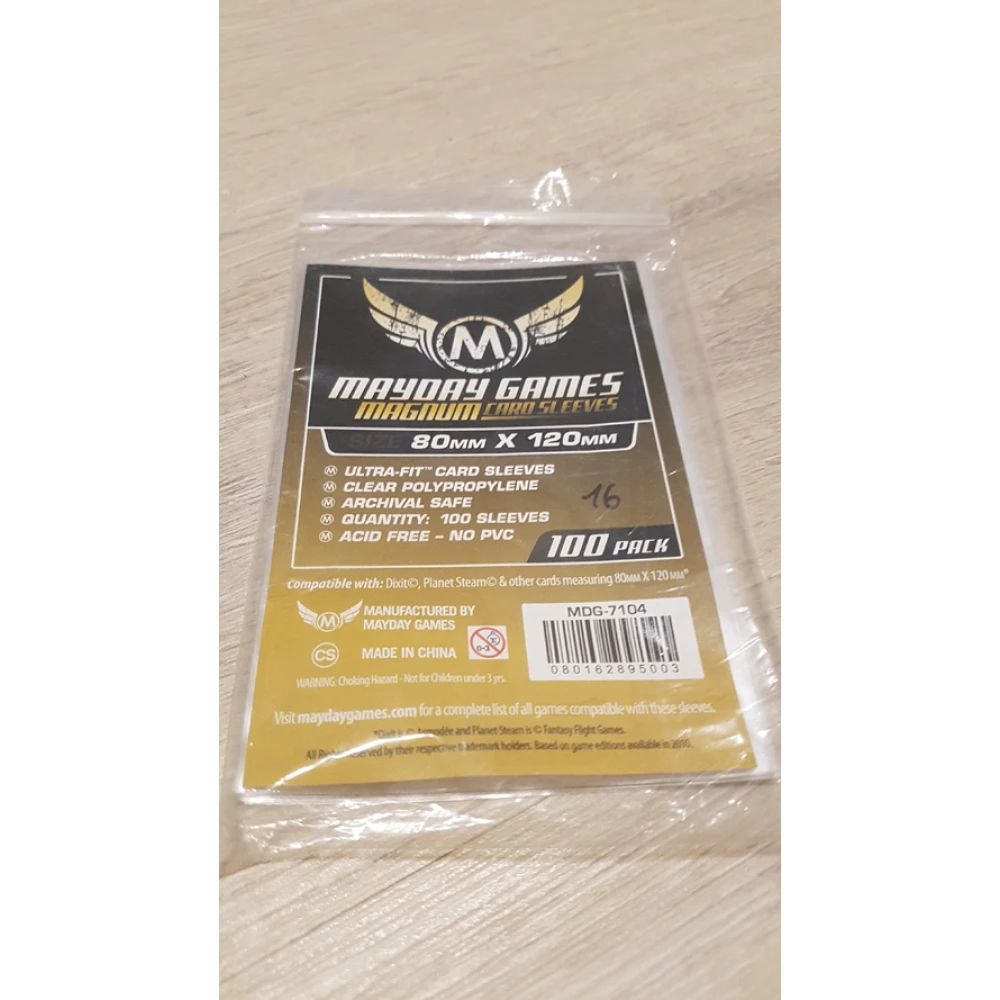 Card Sleeves 80 x 120 mm for Dixit (Mayday)