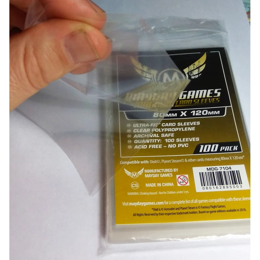 Card Sleeves 80 x 120 mm for Dixit (Mayday)