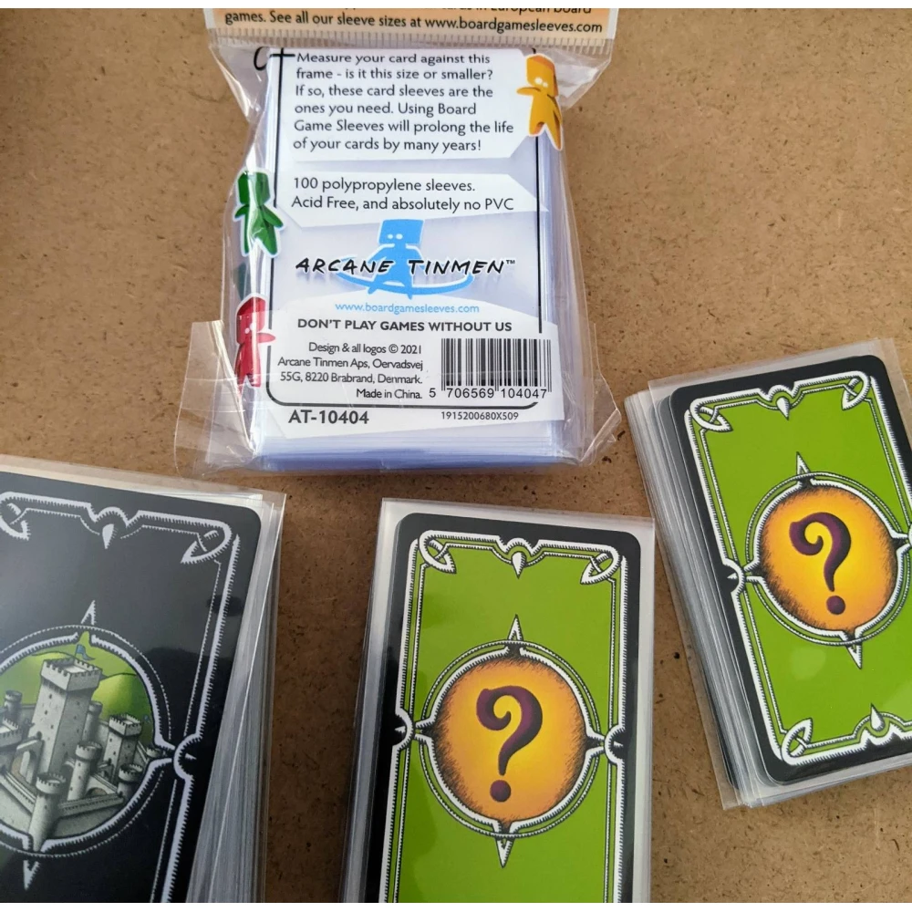 Arcane Tinmen Small European Card Sleeves 44 x 68 mm
