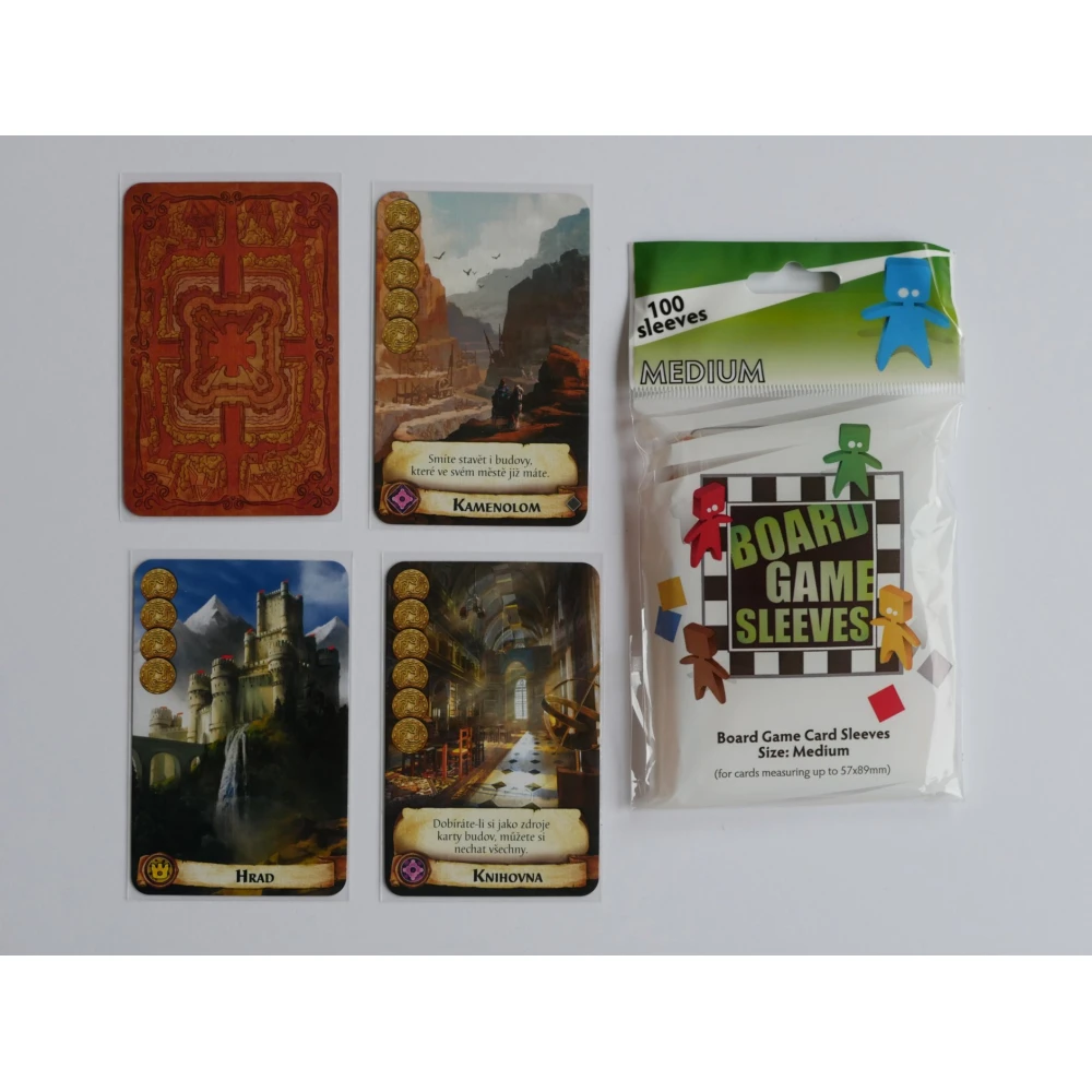 Arcane Tinmen Standard American Card Sleeves 57 x 89 mm