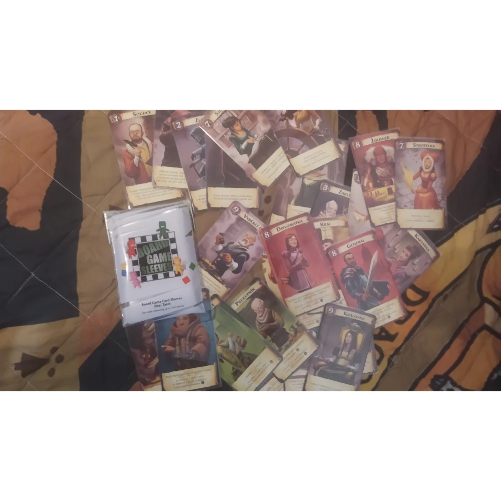 Obaly na karty Board Games Sleeves - Tarot 70 x 120 mm, 100 ks