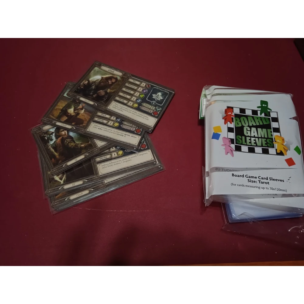 Obaly na karty Board Games Sleeves - Tarot 70 x 120 mm, 100 ks