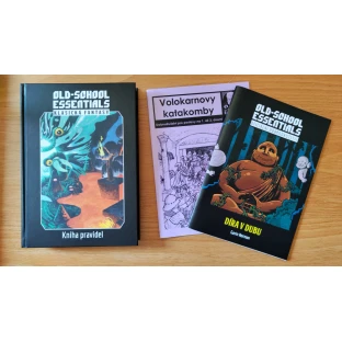 Old-School Essentials komplet - pravidla a dobrodružství