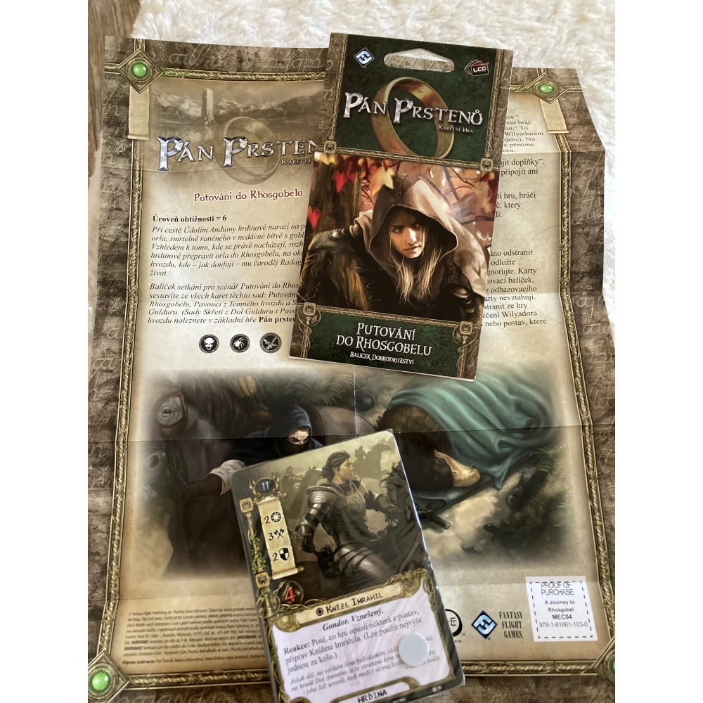 Pán prstenů - karetní hra: Putování do Rhosgobelu