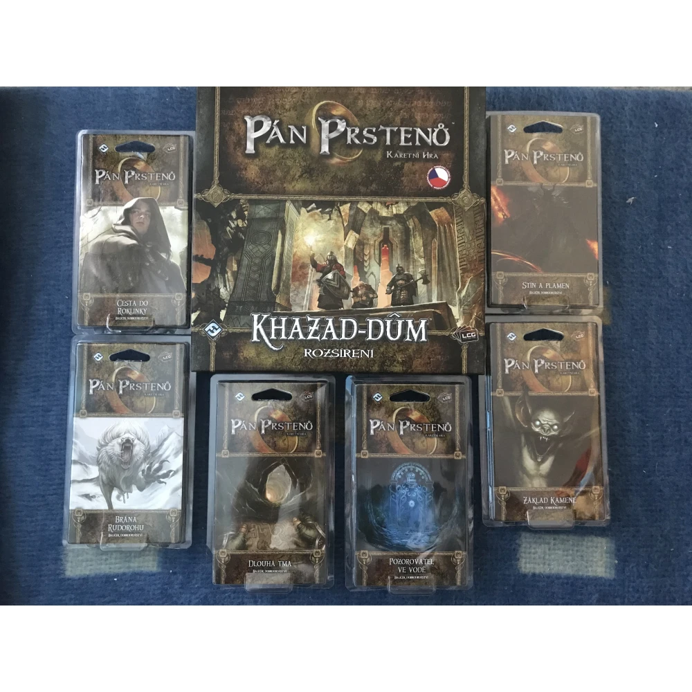 Pán prstenů - karetní hra: Trpasluj - sada 7 rozšíření