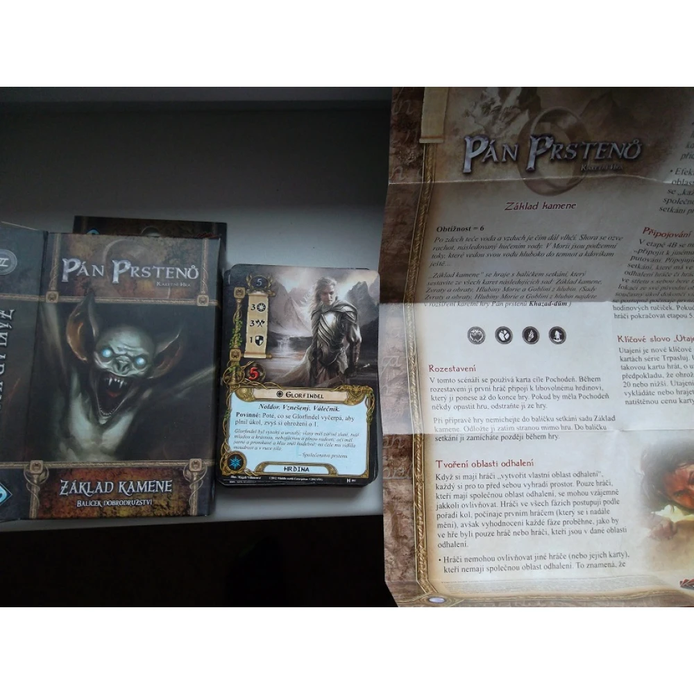 Pán prstenů - karetní hra: Základ kamene