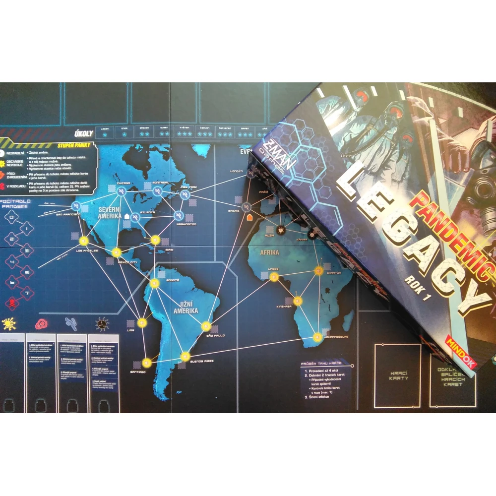 Pandemic: Legacy - modrý